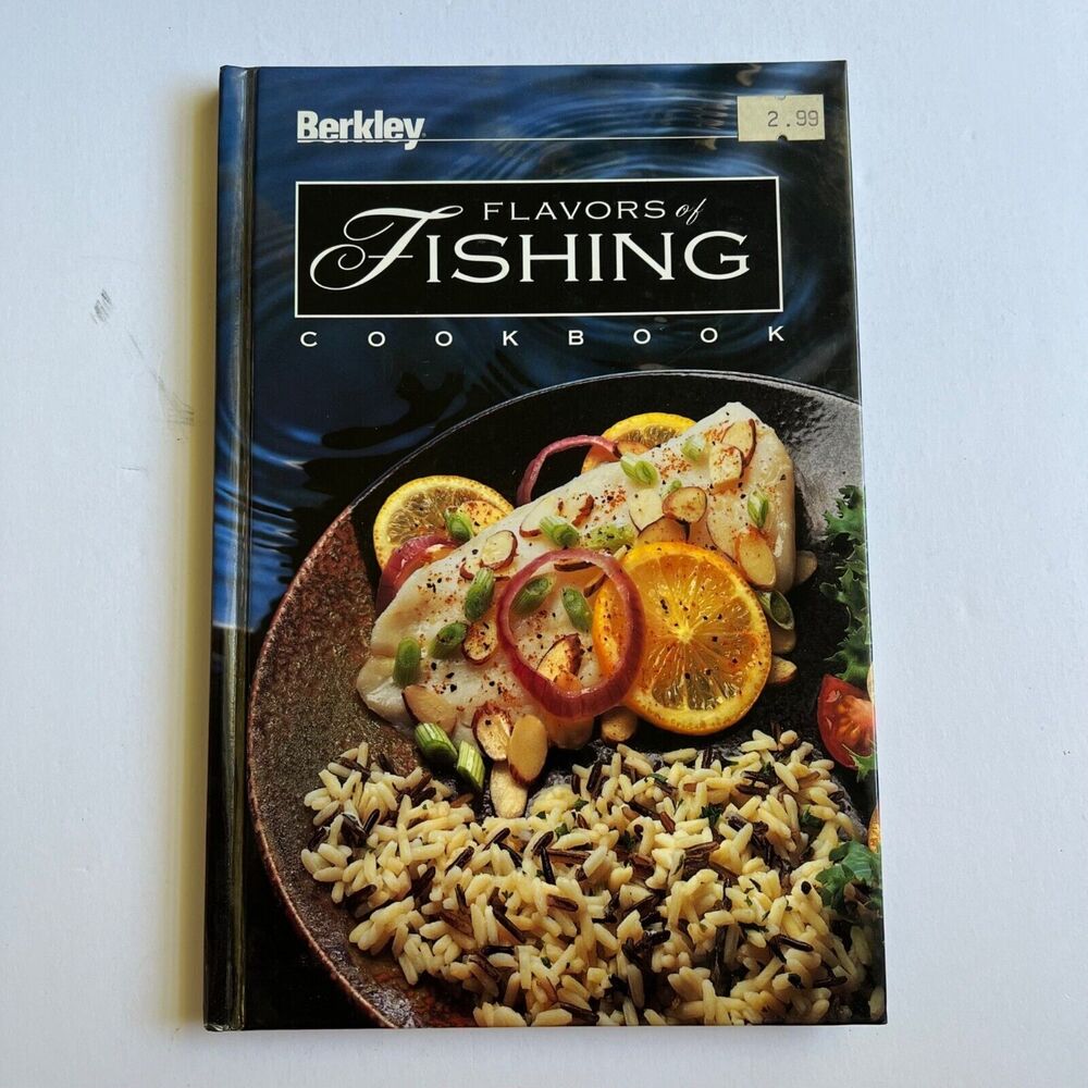 Vintage Cookbook Berkley Flavors if Fishing Cookbook Hardcover 1994